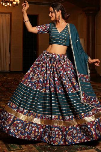 Rama Ethnic Crepe lehenga choli