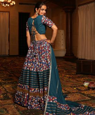 Rama Ethnic Crepe lehenga choli 2