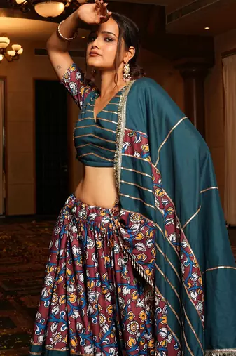Rama Ethnic Crepe lehenga choli