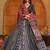 Black Ethnic Crepe lehenga choli