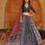 Black Ethnic Crepe lehenga choli