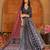 Black Ethnic Crepe lehenga choli
