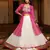 Pink Festive Special Georgette Lehenga choli