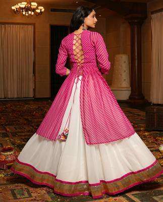 Pink Festive Special Georgette Lehenga choli 2