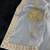 white rangoli silk blend embroidered saree with blouse