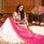 Off White Ethnic Crepe lehenga choli