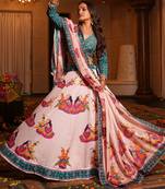 Green Ethnic Crepe lehenga choli