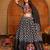 Black Ethnic Crepe lehenga choli