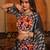 Black Ethnic Crepe lehenga choli