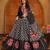 Black Ethnic Crepe lehenga choli
