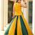 Mustard Ethnic Cotton lehenga choli