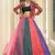 multicolor Festive Special Silk Crepe Lehenga with koti