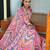 Multi Ethnic Chinon lehenga choli