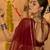 Maroon Ethnic Silk Crepe lehenga choli