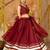 Maroon Ethnic Silk Crepe lehenga choli