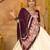Wine Ethnic Crepe lehenga choli