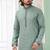 Men's green  straight kurta with embroidered art silk  and with lining