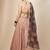 Pink Georgette Ethnic Lehenga choli