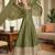 Pista anarkali viscose shimmer dress