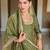 Pista anarkali viscose shimmer dress