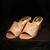 Colourful brocade ethnic mules with round heels