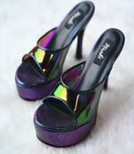 Holographic high platform slides.