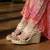 Jute handwork wedge