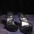Black rhinestone strappy black heels