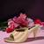 Pearl work kitten heel