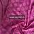 Pink hand block printed mul cotton saree with printed blouse