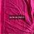 Pink hand block printed mul cotton saree with printed blouse