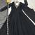 Black Flowy Kurti Set with Dupatta