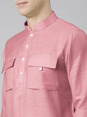 Old rose pathani kurta pajama 5