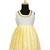 Yellow kota creeper pattu pavadai frocks for girls