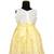 Yellow kota creeper pattu pavadai frocks for girls