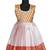 Girls red silver algae pattu pavadai frocks