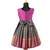 Girls grey senkandhal pattu pavadai frocks