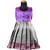 Grey banaras lotus baby pattu pavadai frocks for kids