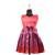 Magenta banaras lotus baby pattu pavadai frocks for kids