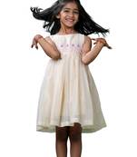 Half white checks rice corn pattu pavadai frocks for kids