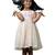 Half white checks rice corn pattu pavadai frocks for kids