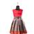 Red semmal baby pattu pavadai frocks for kids
