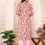 Blush Pink Embroidered Floral Kurta Set With Dupatta