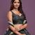 Black Zari sequin Embroidered Butterfly Net Lehenga Choli
