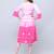 Rajnandini women's pure cotton tie-dye shibori printed western dress
