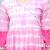 Rajnandini women's pure cotton tie-dye shibori printed western dress