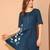 Rajnandini women's pure cotton floral paint western dress