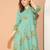 Rajnandini women's pure cotton floral paint western dress