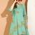 Rajnandini women's pure cotton floral paint western dress