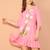 Rajnandini women's pure cotton floral paint western dress